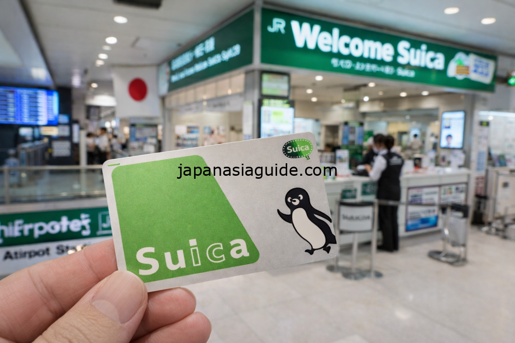 Dónde comprar la “Welcome Suica” para turistas en el aeropuerto