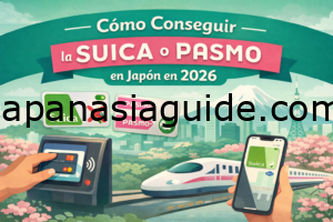 Cómo conseguir una tarjeta Suica o Pasmo en Japón (Guía Actualizada 2026)