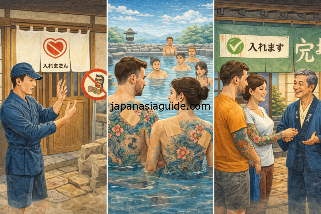 ¿Por qué los tatuajes siguen siendo un problema en algunos onsen japoneses?