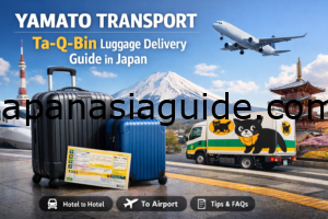 Cómo enviar maletas en Japón con Yamato (Guía Paso a Paso 2026)