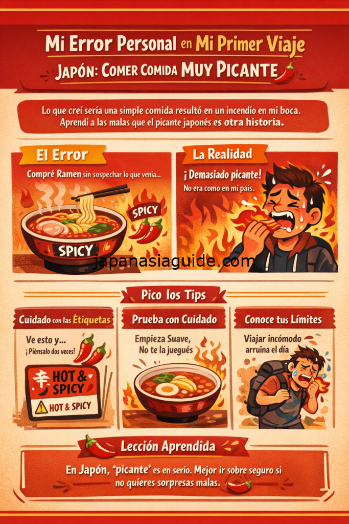 infografia - cuidado con la comida muy picante